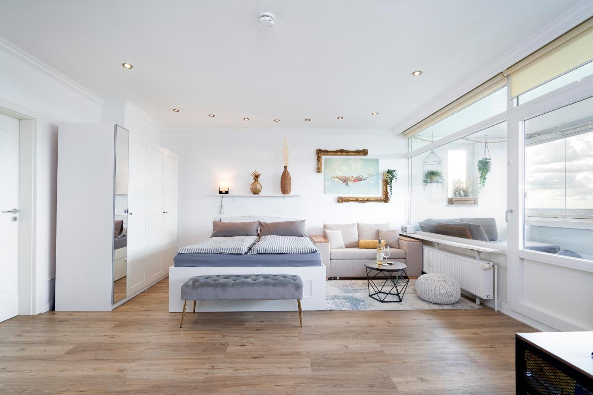 "Penthouse Wolke 12" Mit Unglaublichem Ausblick - Meerblick Sierksdorf Exteriör bild
