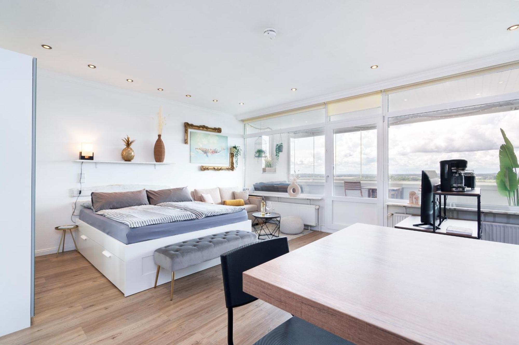 "Penthouse Wolke 12" Mit Unglaublichem Ausblick - Meerblick Sierksdorf Exteriör bild