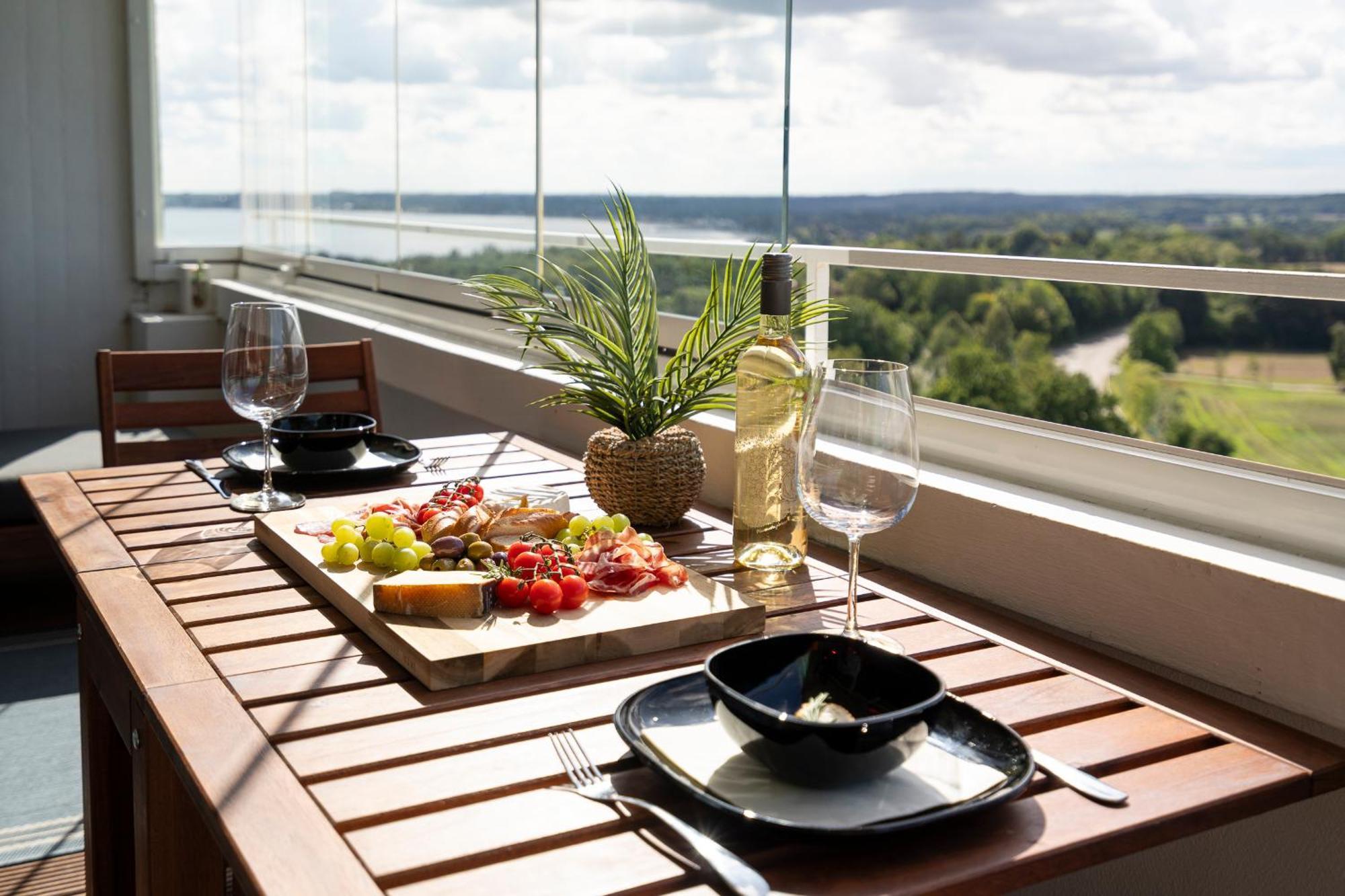 "Penthouse Wolke 12" Mit Unglaublichem Ausblick - Meerblick Sierksdorf Exteriör bild
