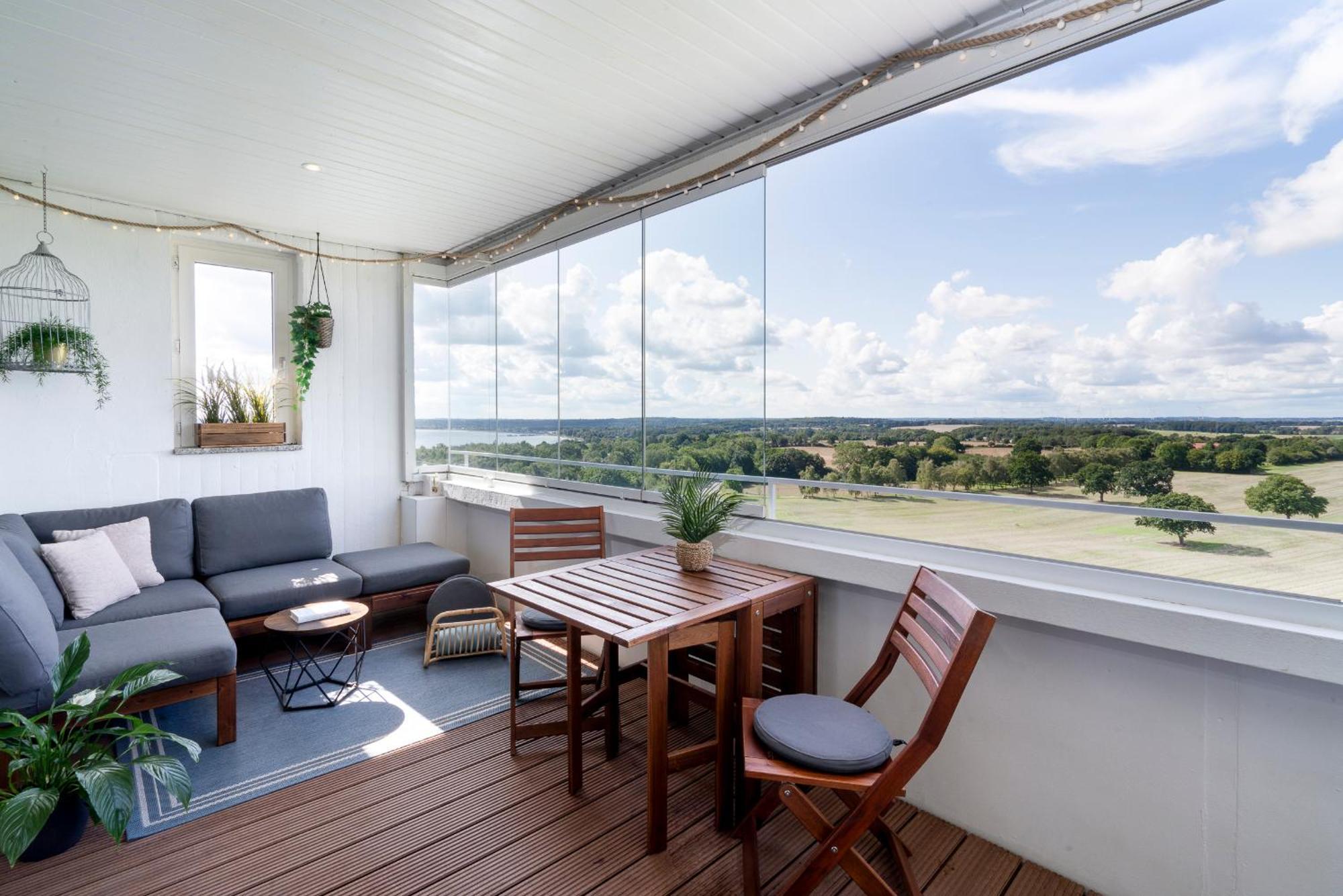 "Penthouse Wolke 12" Mit Unglaublichem Ausblick - Meerblick Sierksdorf Exteriör bild