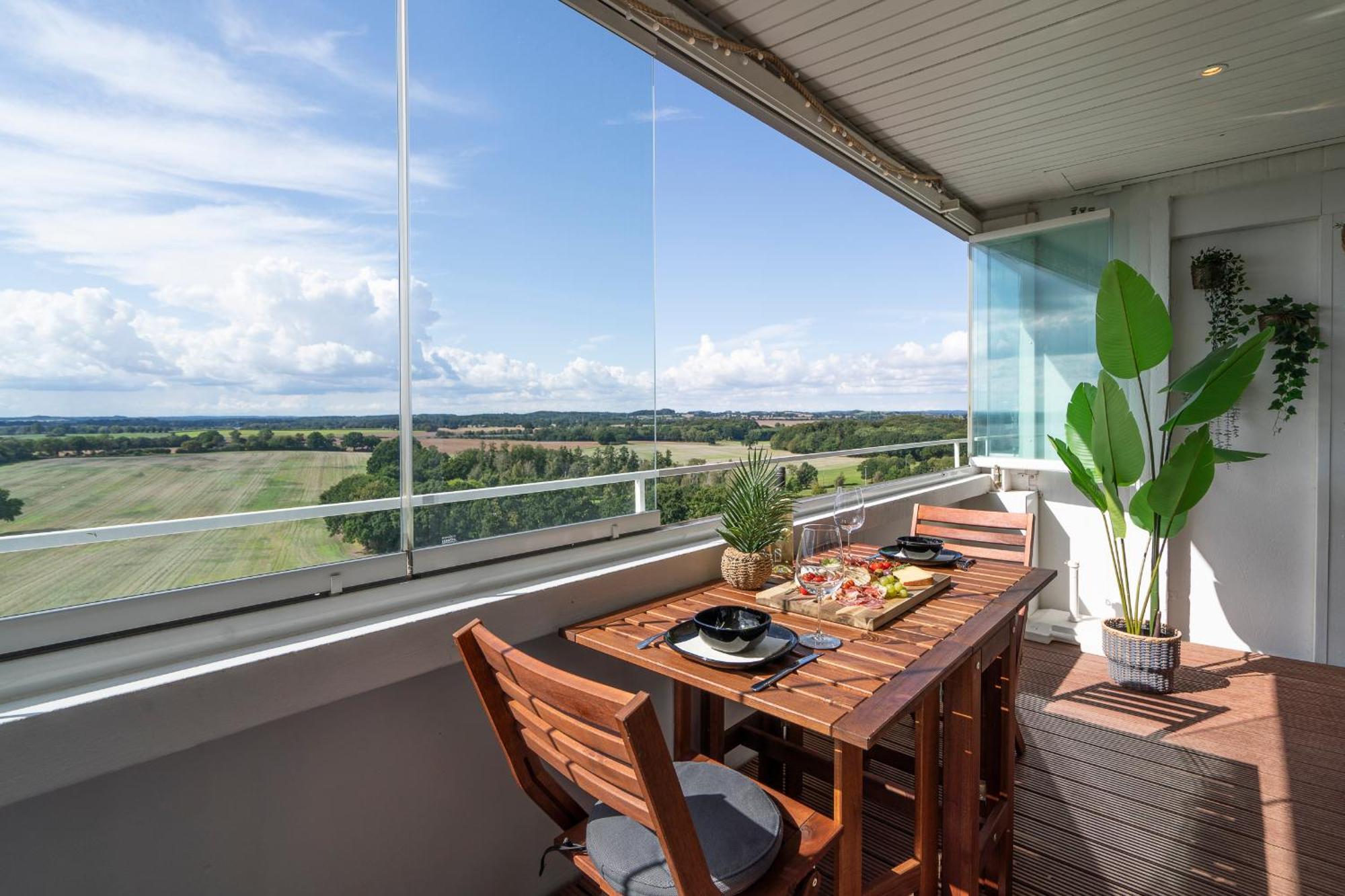 "Penthouse Wolke 12" Mit Unglaublichem Ausblick - Meerblick Sierksdorf Exteriör bild